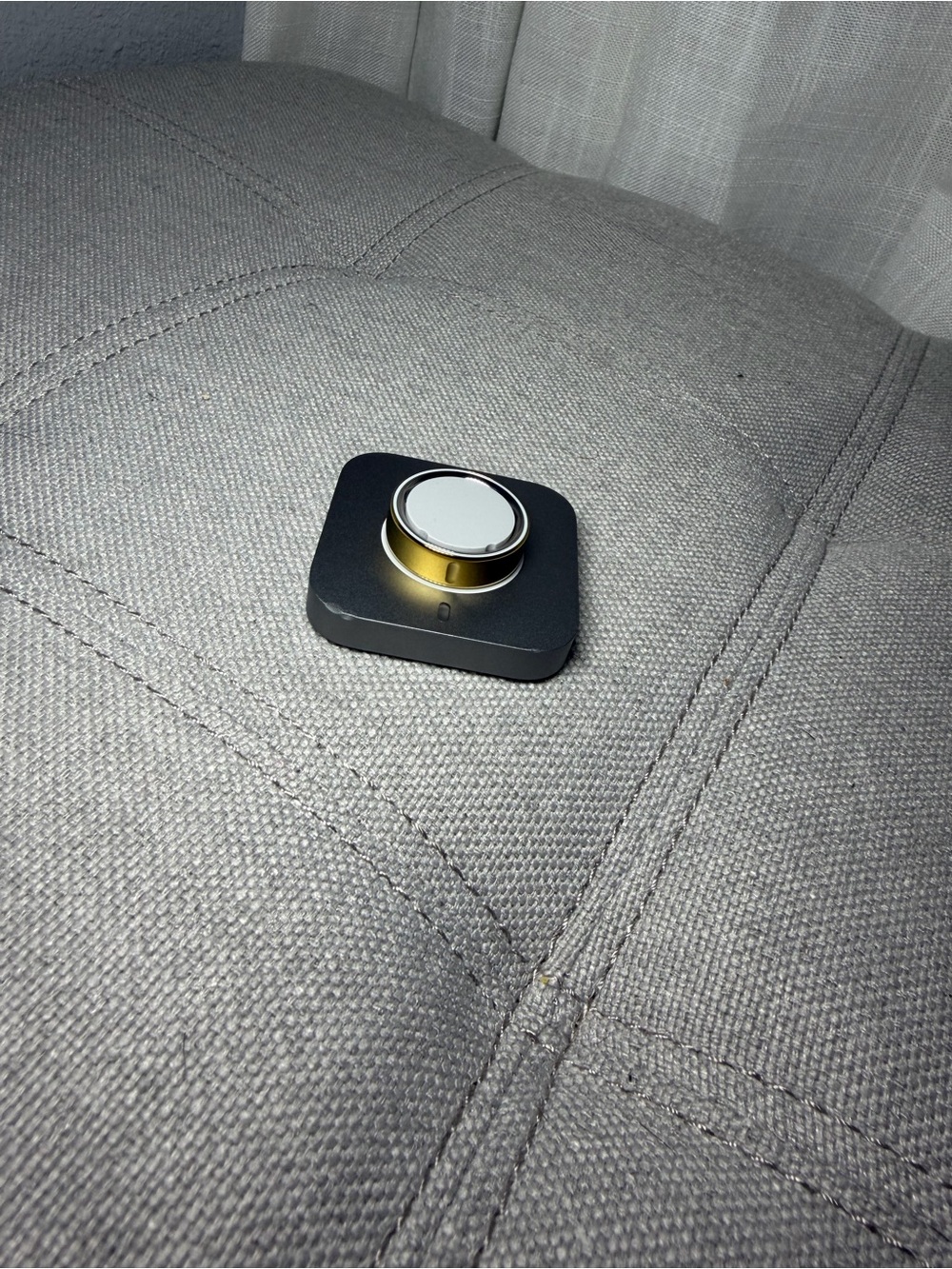 Oura Ring size 12 used once. Charging Base included.